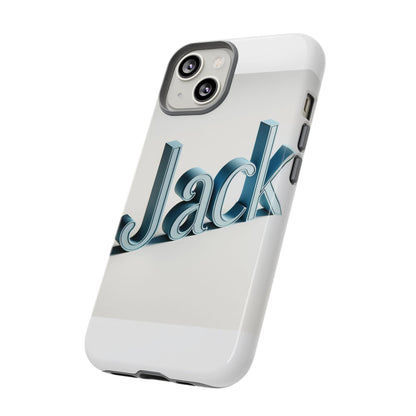 Vibrant 3D Text Protective Phone Case in Blue for Unique Self-Expression – Stylish Protection Compatible with iPhone 13, 14, 15 & 16 – all models including Pro, Pro Max & Plus