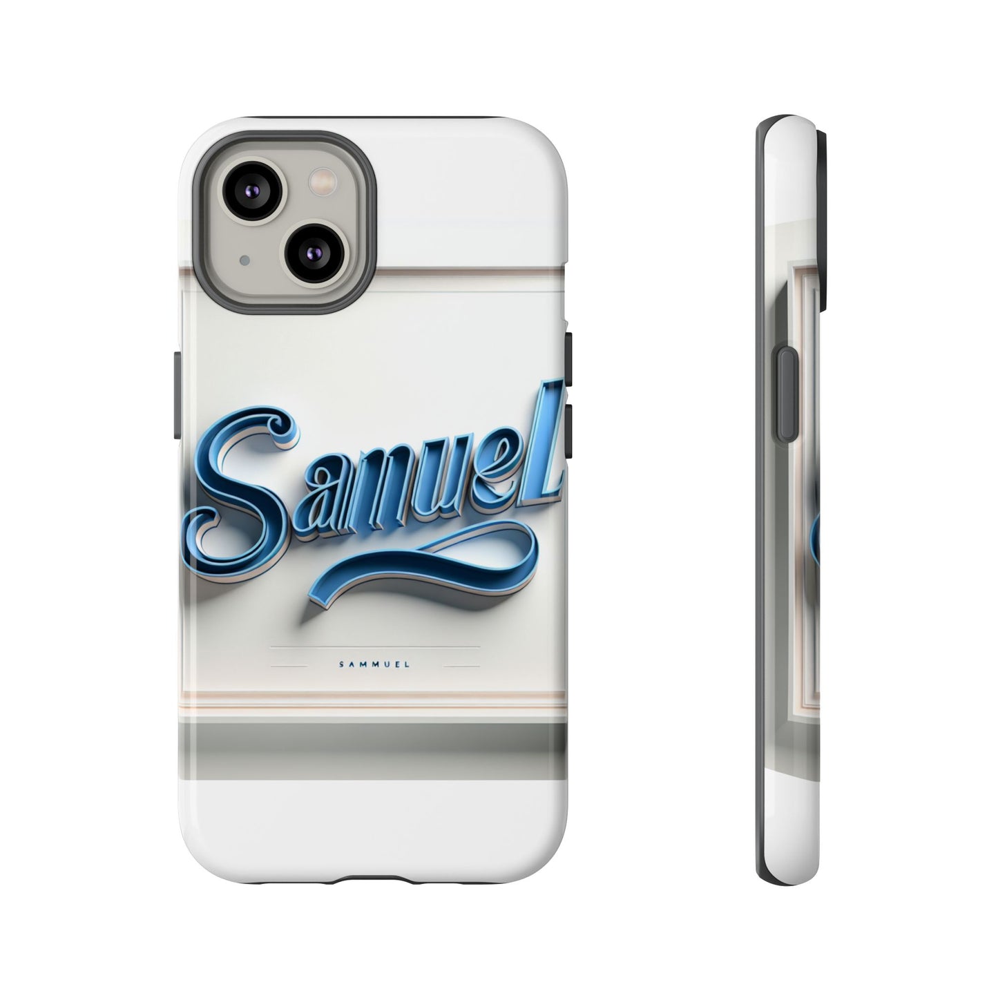 stylish blue 3d wrap protective phone case for smartphones – unique accessory for creative individuals compatible with iphone 13, 14, 15 & 16 – all models including pro, pro max & plus