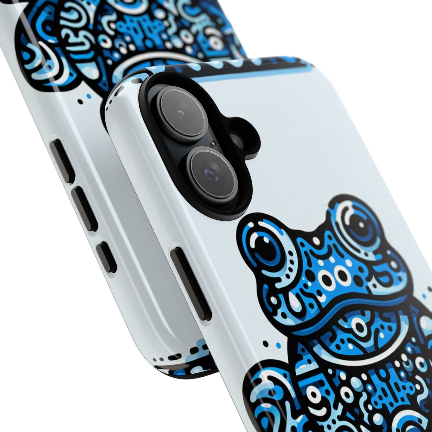 blue animal create 28 3d wrap protective phone case for smartphones shockproof durable tpu with vivid anime and comic design