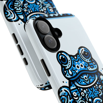 Blue Animal Create 28 3D Wrap Protective Phone Case for Smartphones Shockproof Durable TPU with Vivid Anime and Comic Design