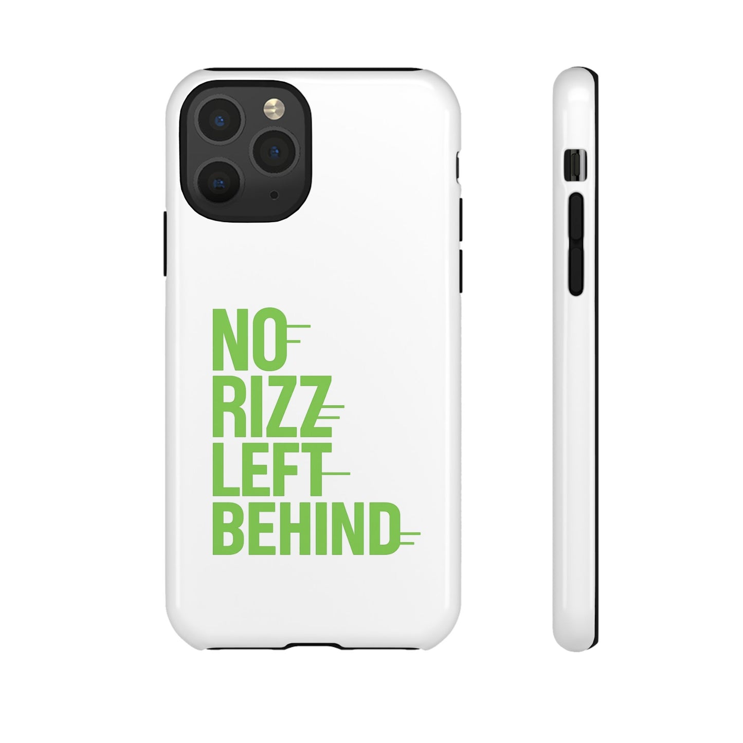 tough cases - no rizz left behind phone case for protection and style