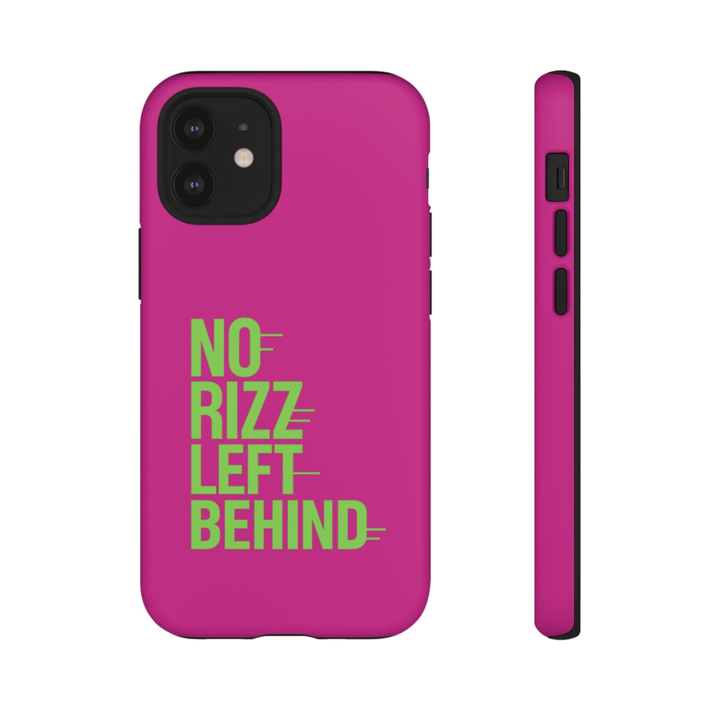 tough cases - no rizz left behind phone case for ultimate protection and style