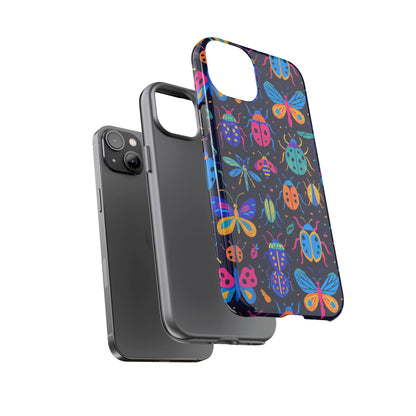 Vibrant 3D Insect Design Phone Case for Stylish Protection and Unique Aesthetic Compatible with iPhone 13, 14, 15 & 16 – all models including Pro, Pro Max & Plus