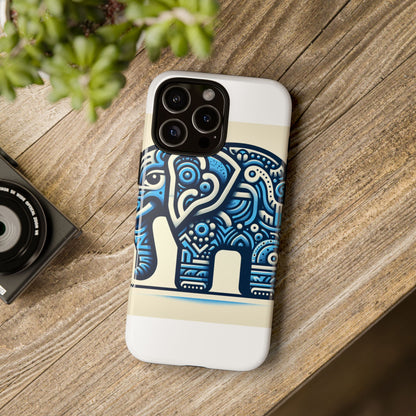 Vibrant 3D Elephant Design Phone Case for Stylish Protection and Unique Aesthetic Compatible with iPhone 13, 14, 15 & 16 – all models including Pro, Pro Max & Plus