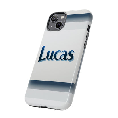 Coolname Lucas Blue 3D Wrap Protective Phone Case for Smartphones with Vibrant Anime and Comic Art Design Shockproof and UV Protected Durable TPU Cover