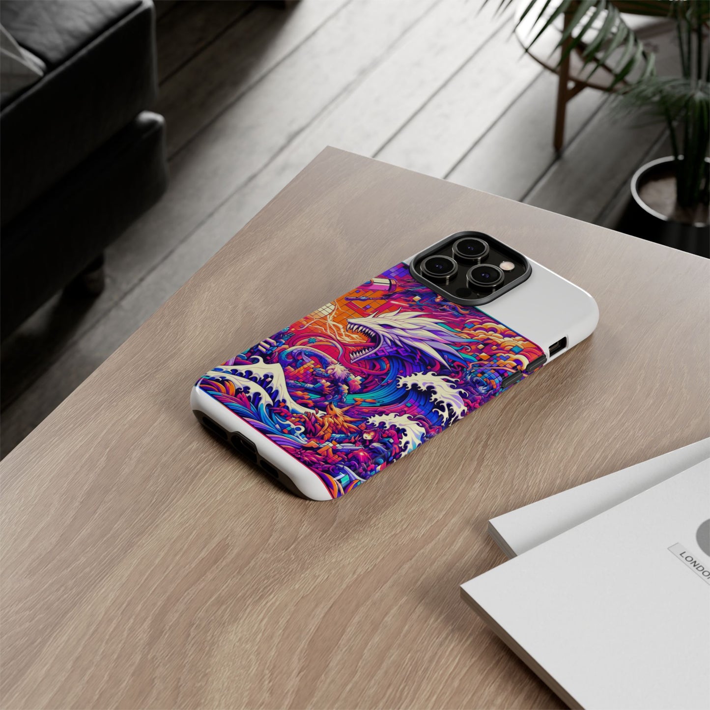 whopper whopper sigma stopper protective phone case 3d wrap, durable shock absorption, uv protection, stylish anime design for men and women