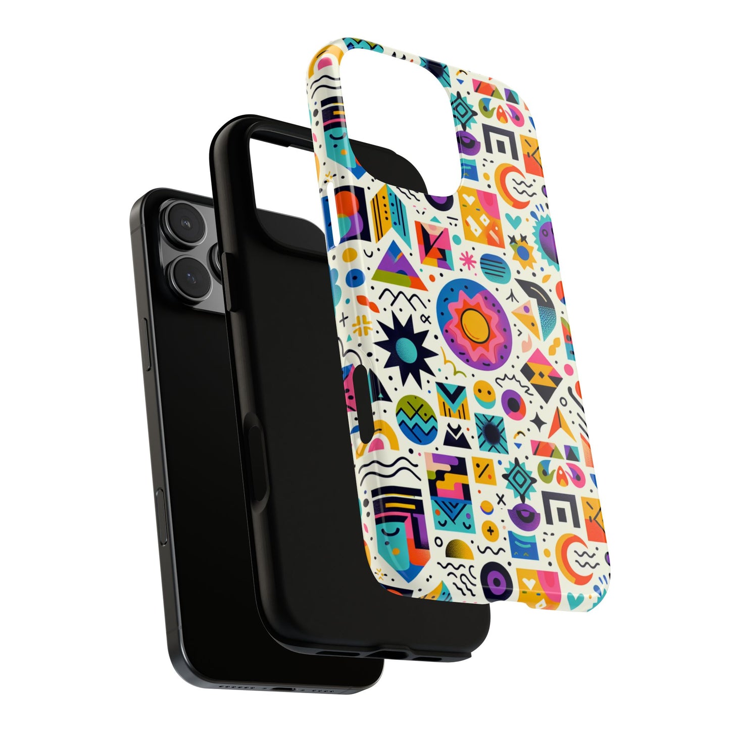 pattern image 10 vibrant 3d phone case for smartphone protection and style compatible with iphone 13, 14, 15 & 16 – all models including pro, pro max & plus