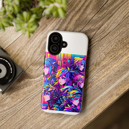 Cap-Free Culture Protective Phone Case with 3D Wrap Design, Durable Silicone Liner, UV Resistant, Ideal Gift for Anime and Comic Fans