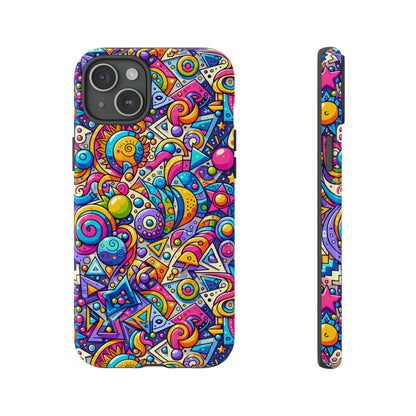 Pattern Image 7 Vibrant Protective Phone Case for Anime and Comic Fans