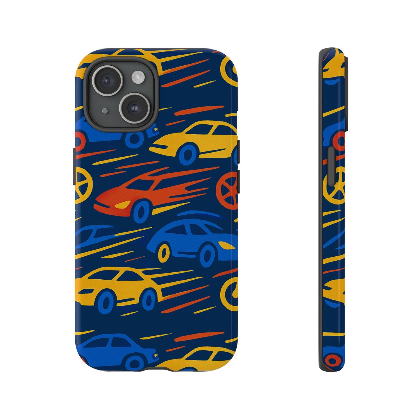 vibrant 3d car design protective phone case for smartphones stylish accessory for expressive individuals compatible with iphone 13, 14, 15 & 16 – all models including pro, pro max & plus