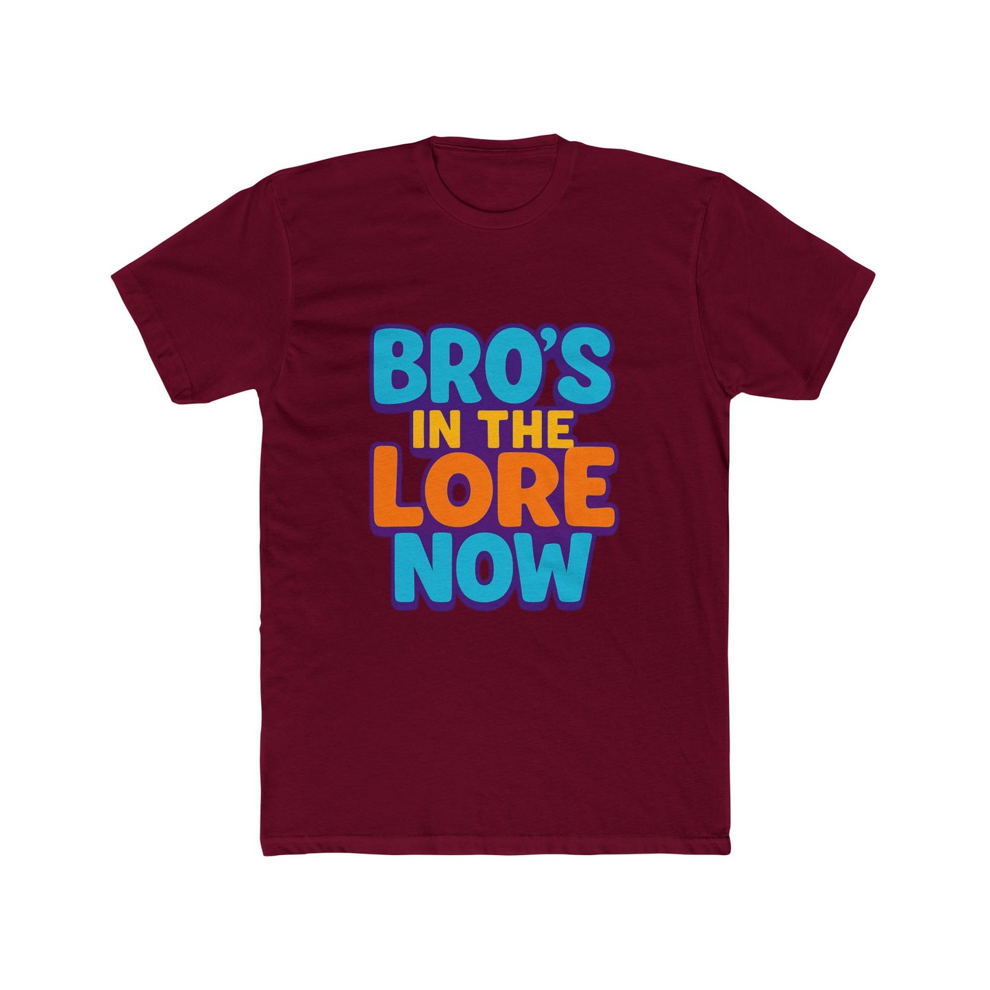 bro's in the lore now unisex t-shirt - funny meme art for gamers, meme lovers, unique gift & decor