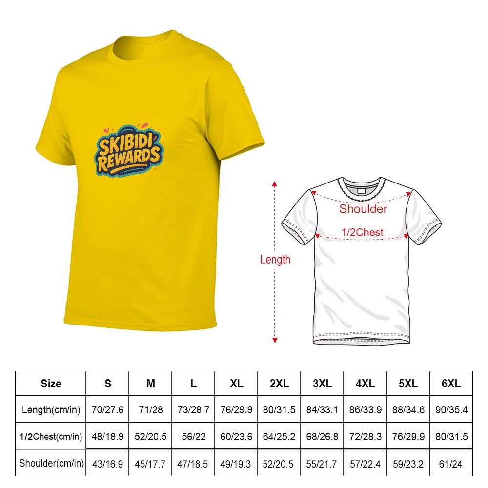 2025 150g men's short sleeve t-shirt, 100% cotton, double-sided printed design, breathable, comfortable for fitness, leisure, travel, available in sizes s-6xl
