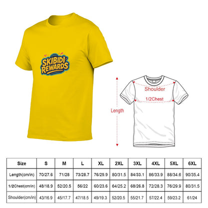 2025 150g Men's Short Sleeve T-shirt, 100% Cotton, Double-Sided Printed Design, Breathable, Comfortable for Fitness, Leisure, Travel, Available in Sizes S-6XL