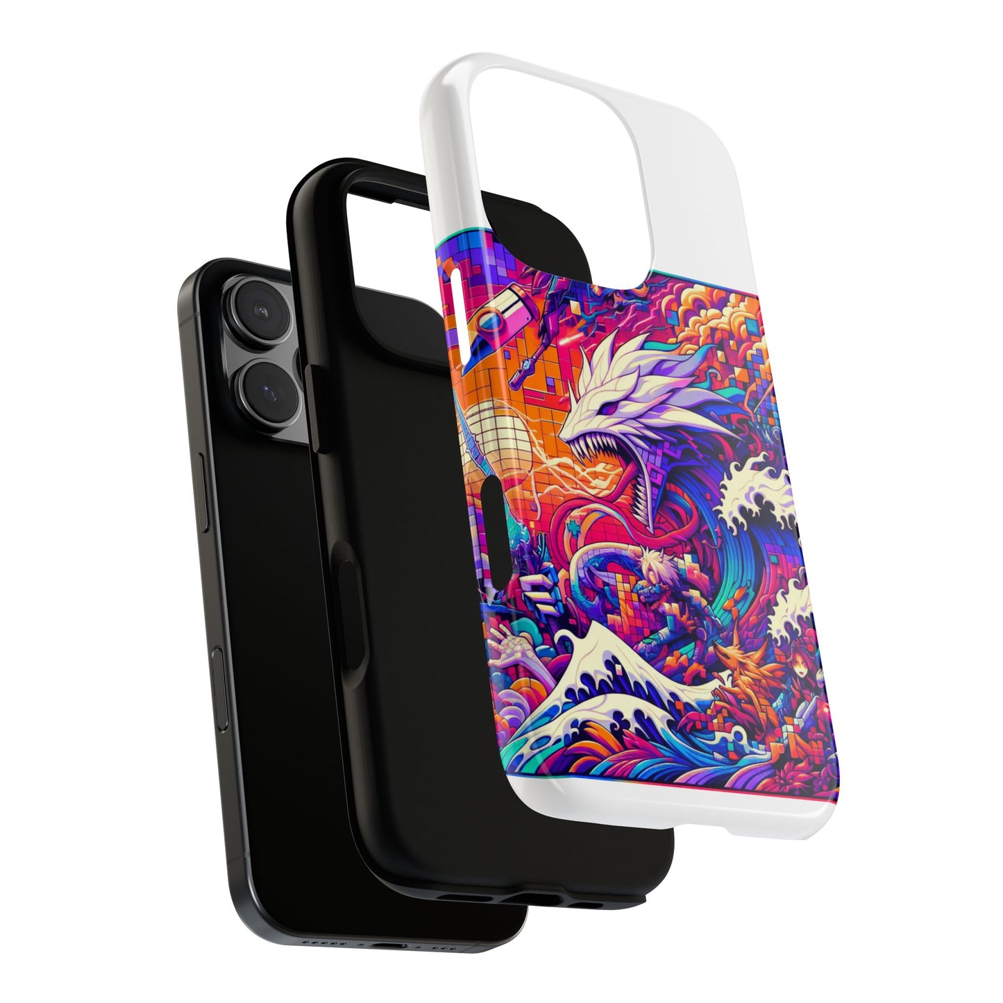 above here whopper whopper sigma stopper colourful protective phone case