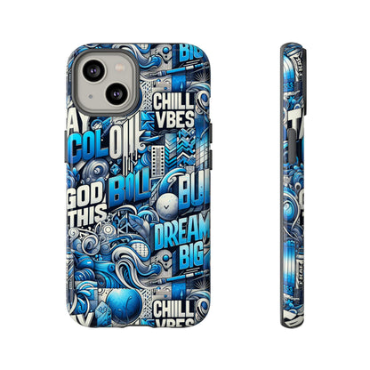 Vibrant 3D Graphic Phone Case with Abstract Design for Unique Style and Protection Compatible with iPhone 13, 14, 15 & 16 – all models including Pro, Pro Max & Plus