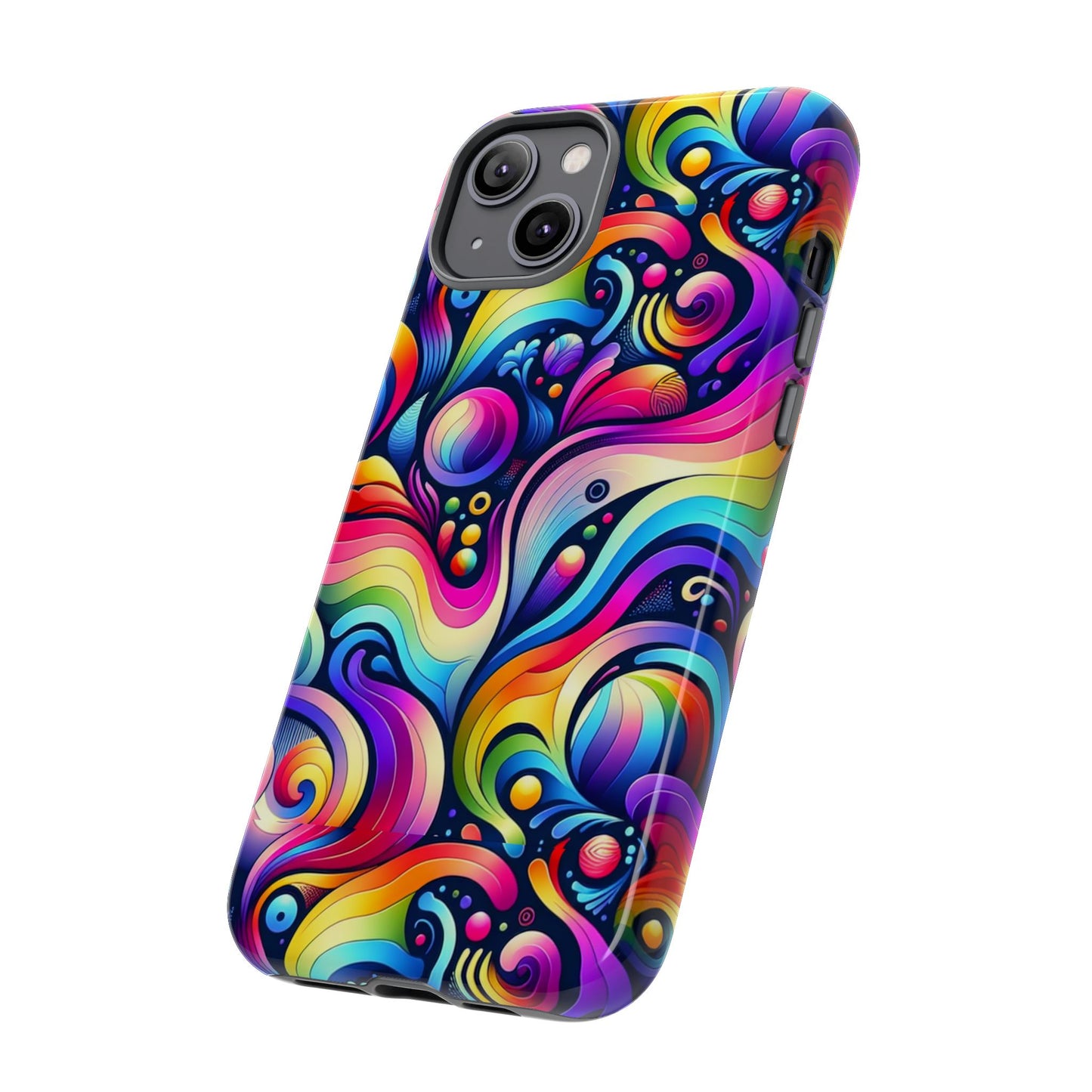 pattern image 1 vibrant shockproof phone case with 3d wrap design for anime and comic fans compatible with iphone 13, 14, 15 & 16 – all models including pro, pro max & plus