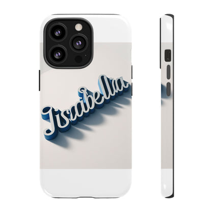 Vibrant 3D Alphabet Design Protective Phone Case in Blue for Unique Style and Self-Expression Compatible with iPhone 13, 14, 15 & 16 – all models including Pro, Pro Max & Plus