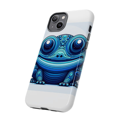 Vibrant 3D Animal-Inspired Phone Case in Blue for Stylish Protection and Unique Expression Compatible with iPhone 13, 14, 15 & 16 – all models including Pro, Pro Max & Plus