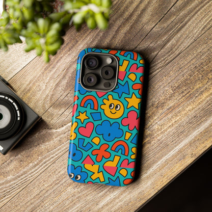 Vibrant Cartoon 3D Wrap Protective Phone Case with Fun Playful Design for Smartphone Lovers Compatible with iPhone 13, 14, 15 & 16 – All Models Including Pro, Pro Max & Plus
