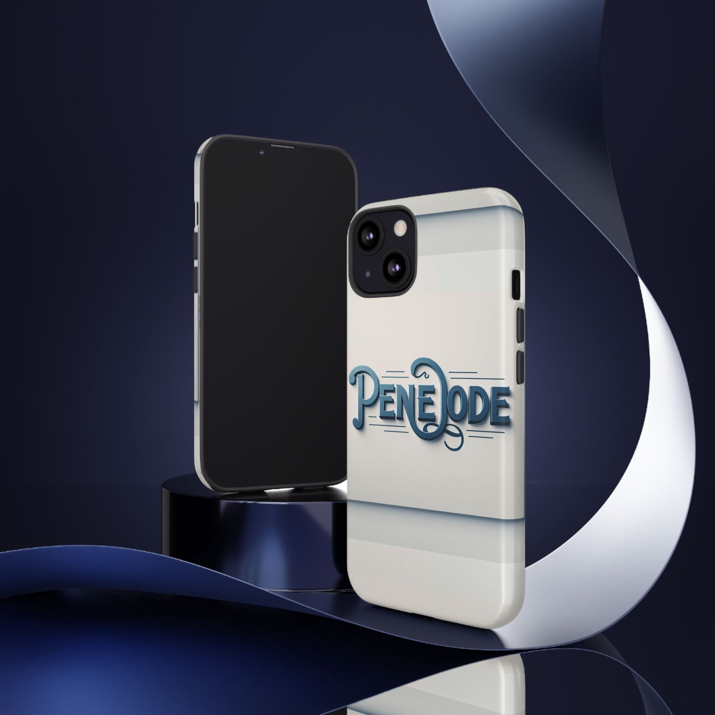 penelope blue phone case with 3d wrap design for unique anime and comic style protection for smartphones