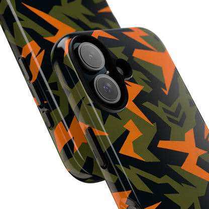Military Camouflage 3D Wrap Protective Phone Case for Bold Expression and Unique Style Compatible with iPhone 13, 14, 15 & 16 – All Models Including Pro, Pro Max & Plus