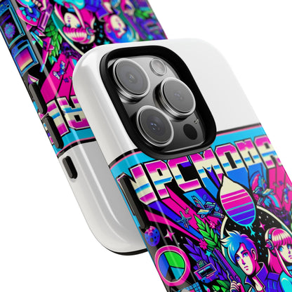 Npc No More 3D Wrap Protective Phone Case for Anime Lovers