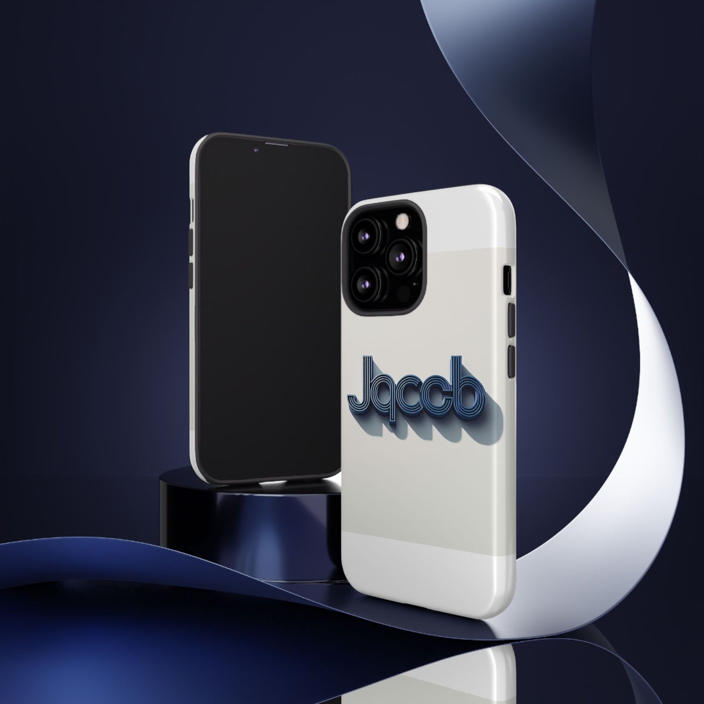 stylish 3d blue textura phone case for unisex, unique smartphone accessory offering stylish protection, compatible with iphone 13, 14, 15 & 16 – all models including pro, pro max & plus