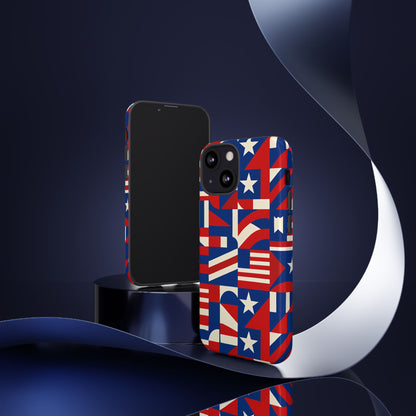 Vibrant Geometric 3D Wrap Protective Phone Case for Stylish Expression Compatible with iPhone 13, 14, 15 & 16 – All Models Including Pro, Pro Max & Plus
