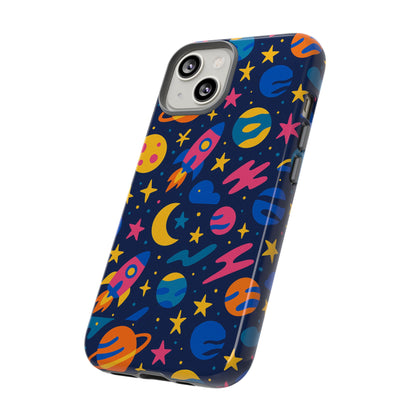 Vibrant 3D Space Theme Protective Phone Case for Trendsetters and Creatives Stylish Protection Compatible with iPhone 13, 14, 15 & 16 – all models including Pro, Pro Max & Plus