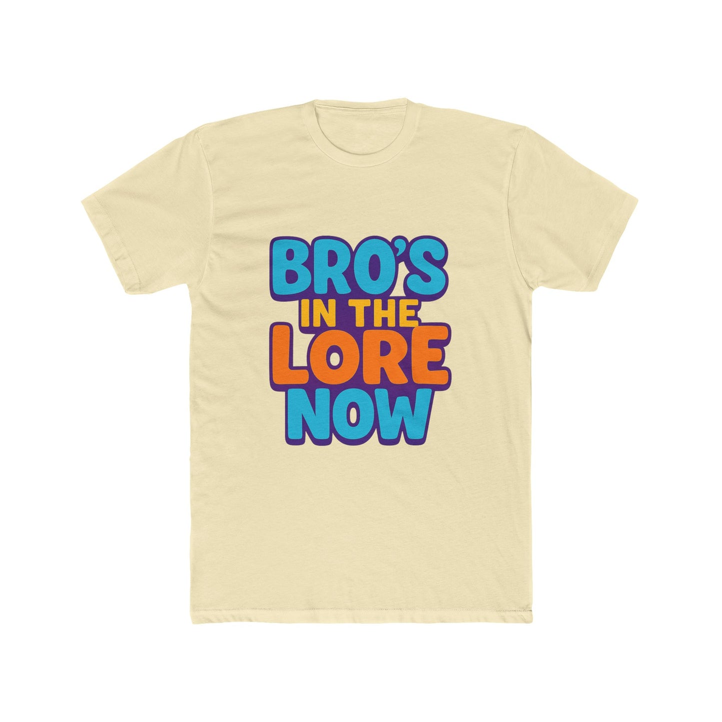bro's in the lore now unisex t-shirt - funny meme art for gamers, meme lovers, unique gift & decor