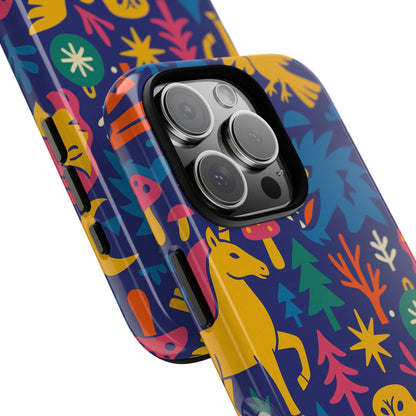 Vibrant Retro 3D Wrap Protective Phone Case with Funky Multicolour Design Stylish Accessory for Self-Expression Compatible with iPhone 13, 14, 15 & 16 – all models including Pro, Pro Max & Plus