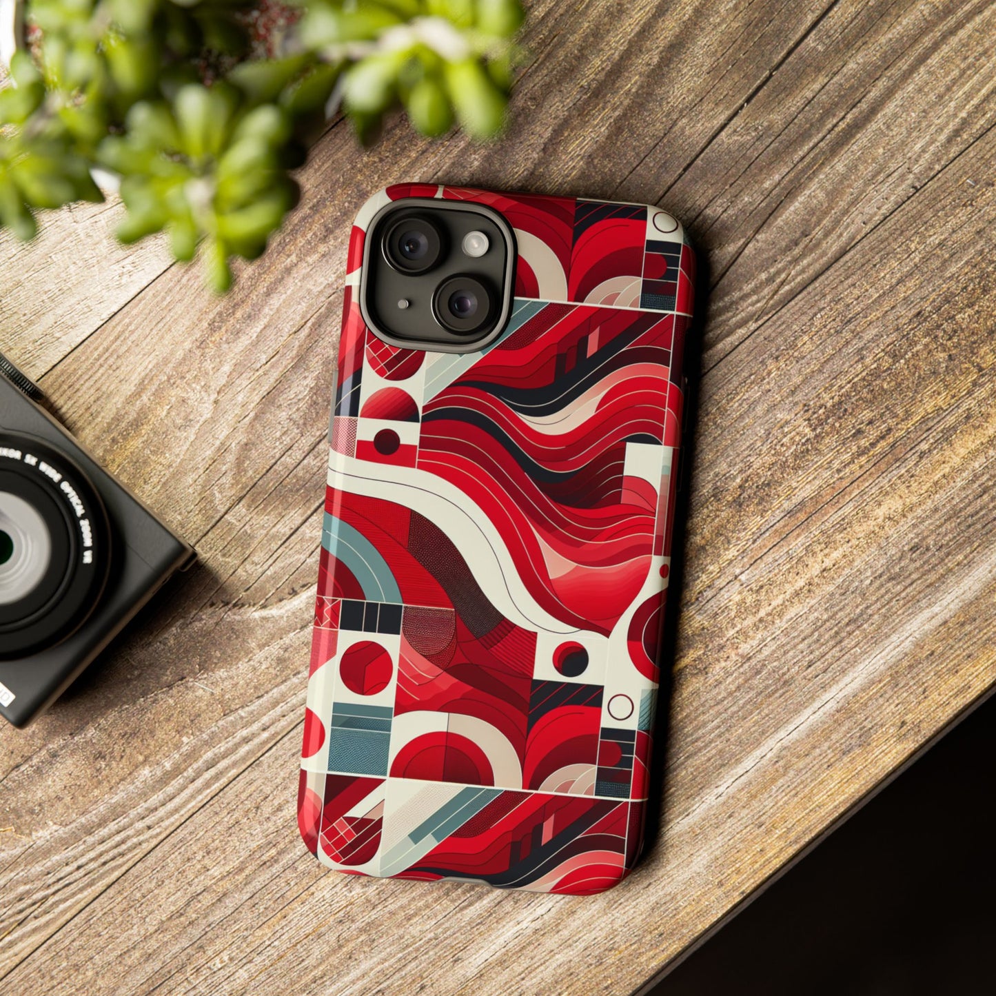 pattern image 2 vibrant shockproof phone case for anime and comic fans