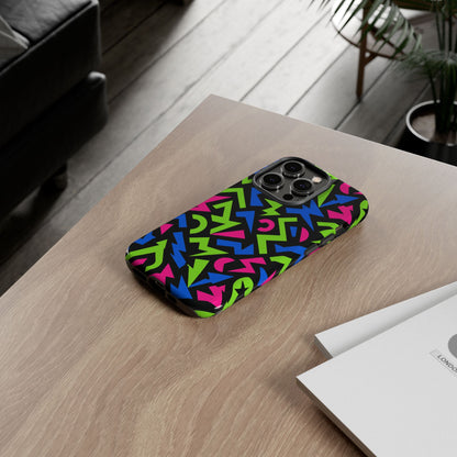 Y2K Multicolour 4 Protective Phone Case with 3D Design – Stylish Protection for Unisex Smartphones Compatible with iPhone 13, 14, 15 & 16 – All Models Including Pro, Pro Max & Plus