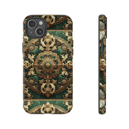 Pattern Image 2 Vibrant Comic Style Phone Case for Men and Women with Ornate Baroque Design Compatible with iPhone 13, 14, 15 & 16 – all models including Pro, Pro Max & Plus