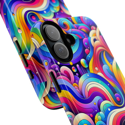 Pink Pattern Image 4 Phone Case with 3D Wrap and Shock Protection for Smartphone Accessories