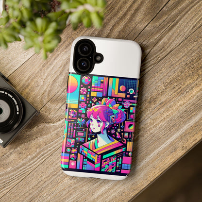 Ratio D Irl Protective Phone Case with 3D Wrap Design, UV Protected, Durable TPU Silicone, Shock Absorbent, Ideal for Anime and Comic Culture Fans