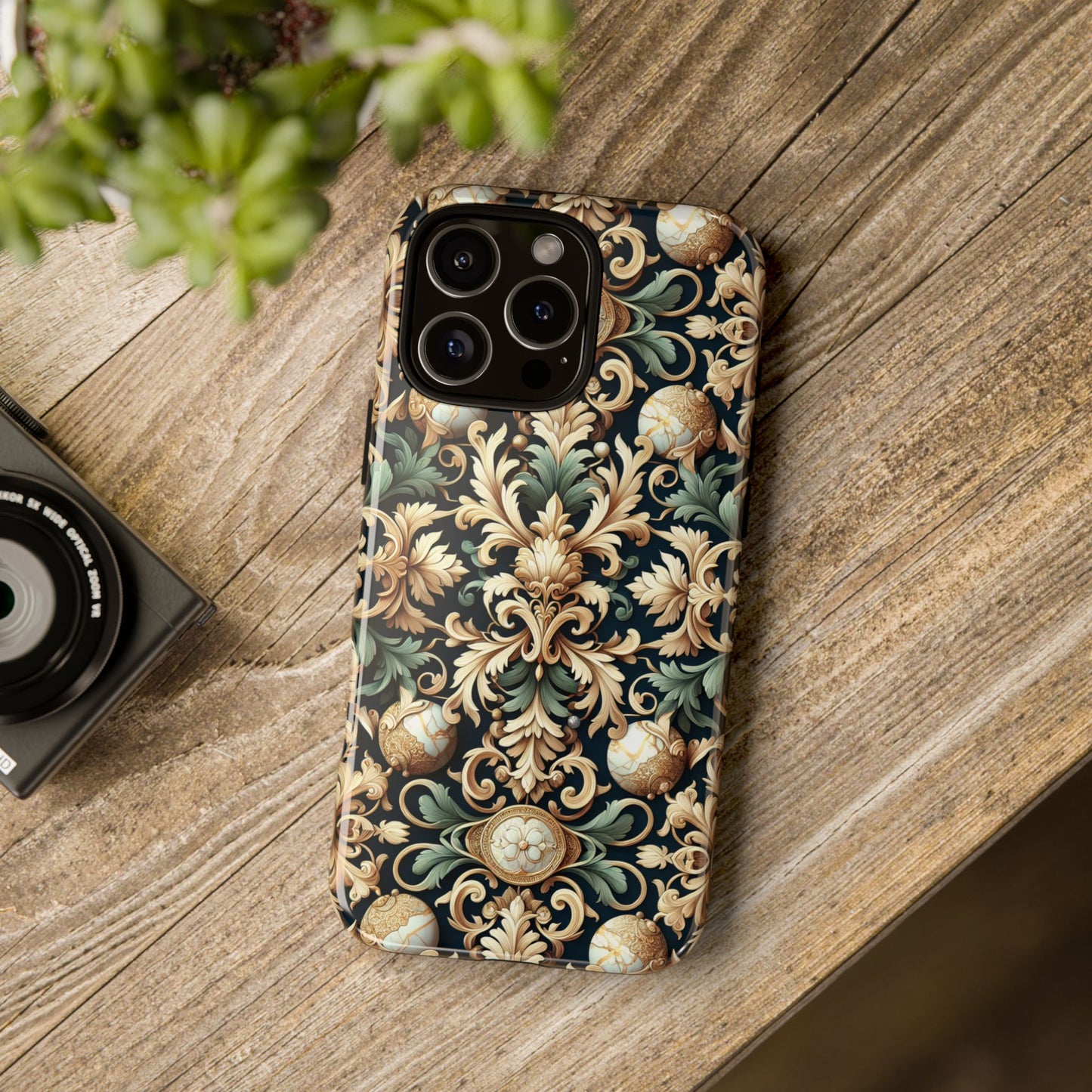 copy of pattern image 7 shockproof phone case for kids and teens with baroque design for stylish protection compatible with iphone 13, 14, 15 & 16 – all models including pro, pro max & plus