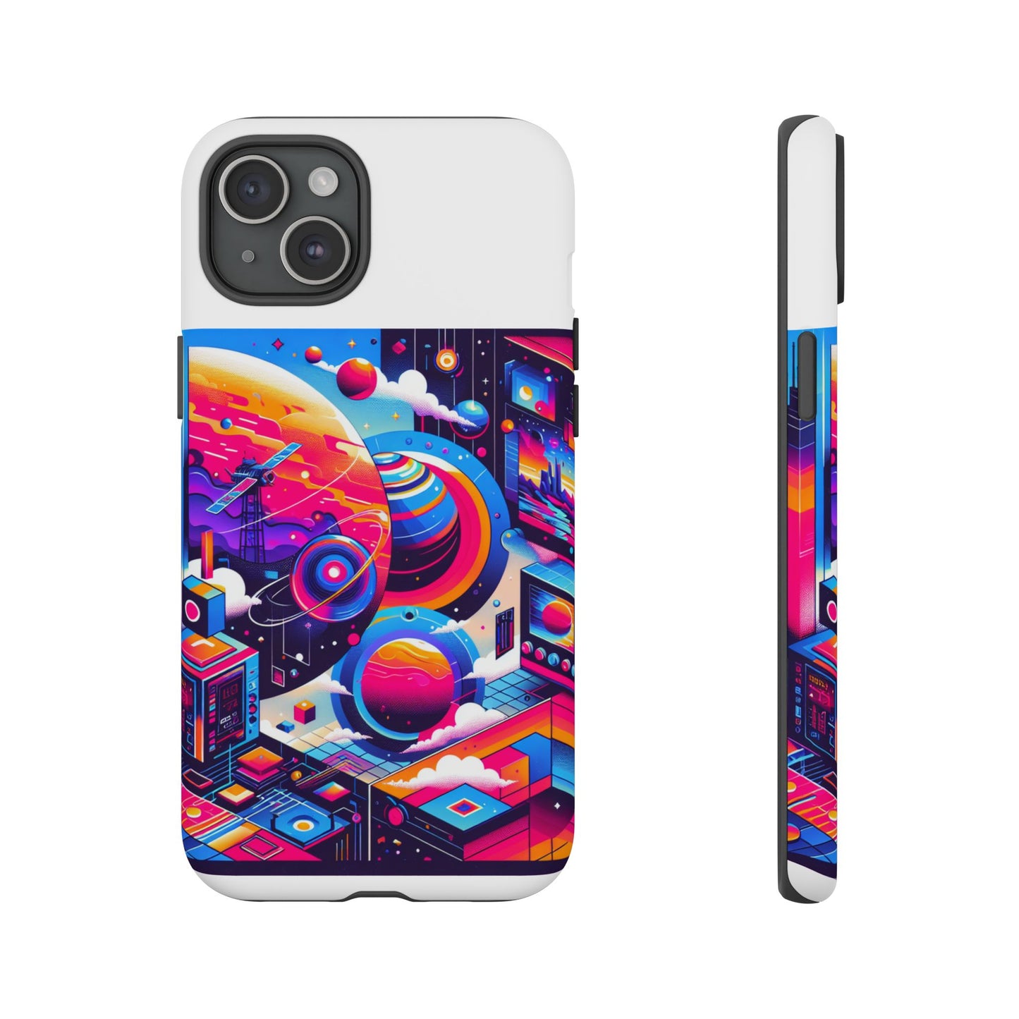 ohio core energy protective phone case with 3d wrap design, durable tpu silicone, uv protected, anime and comic inspired, ideal gift for tech enthusiasts