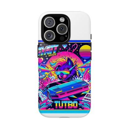 Gyatt Mode Turbo 3D Wrap Protective Phone Case for Anime Fans, Durable TPU Silicone, UV Protected, Shock Absorption, Glossy or Matte Finish, Unique Gift Idea