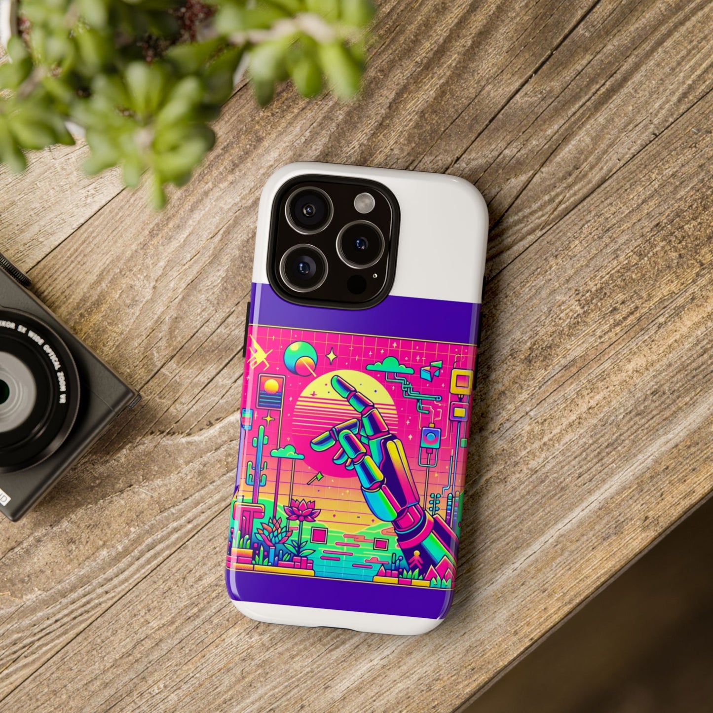 touch grass technician 3d wrap protective phone case