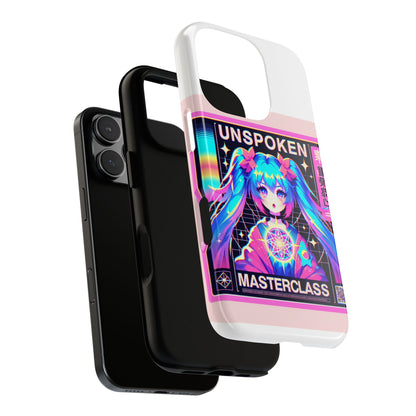 Unspoken Riz Masterclass Protective Phone Case, 3D Wrap Design, Durable Shock Absorption, UV Protected, Ideal Gift for Anime and Comic Fans, Glossy or Matte Finish