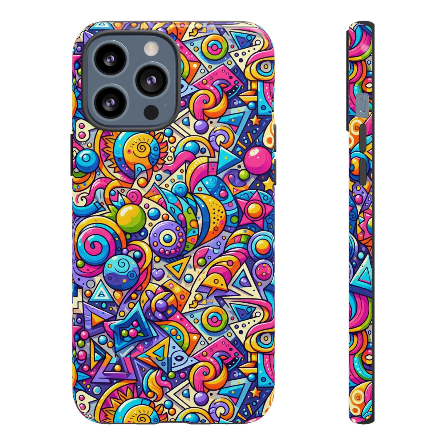 pattern image 7 vibrant protective phone case for anime and comic fans