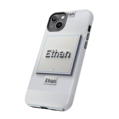 Ethan Blue 3D Wrap Phone Case for Men and Women Shock Absorption Durable Silicone Protective Cover with Vivid Anime and Comic Design