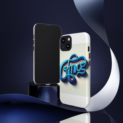Vibrant 3D Textured Phone Case for Stylish Protection in Blue – Compatible with iPhone 13, 14, 15 & 16 – All Models Including Pro, Pro Max & Plus