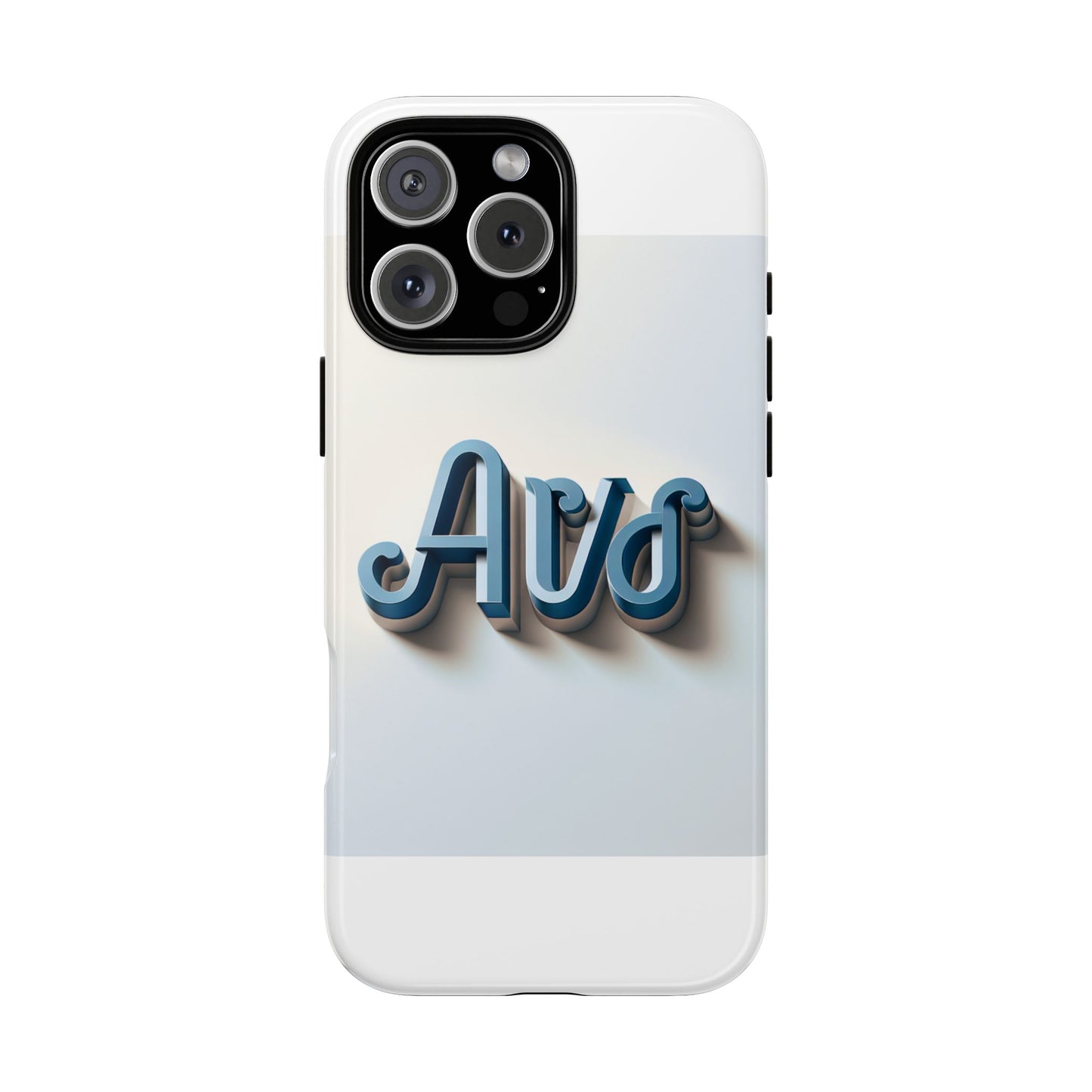 vibrant 3d wrap protective phone case in retro blue design – trendy accessory for fashion-forward users compatible with iphone 13, 14, 15 & 16 – all models including pro, pro max & plus