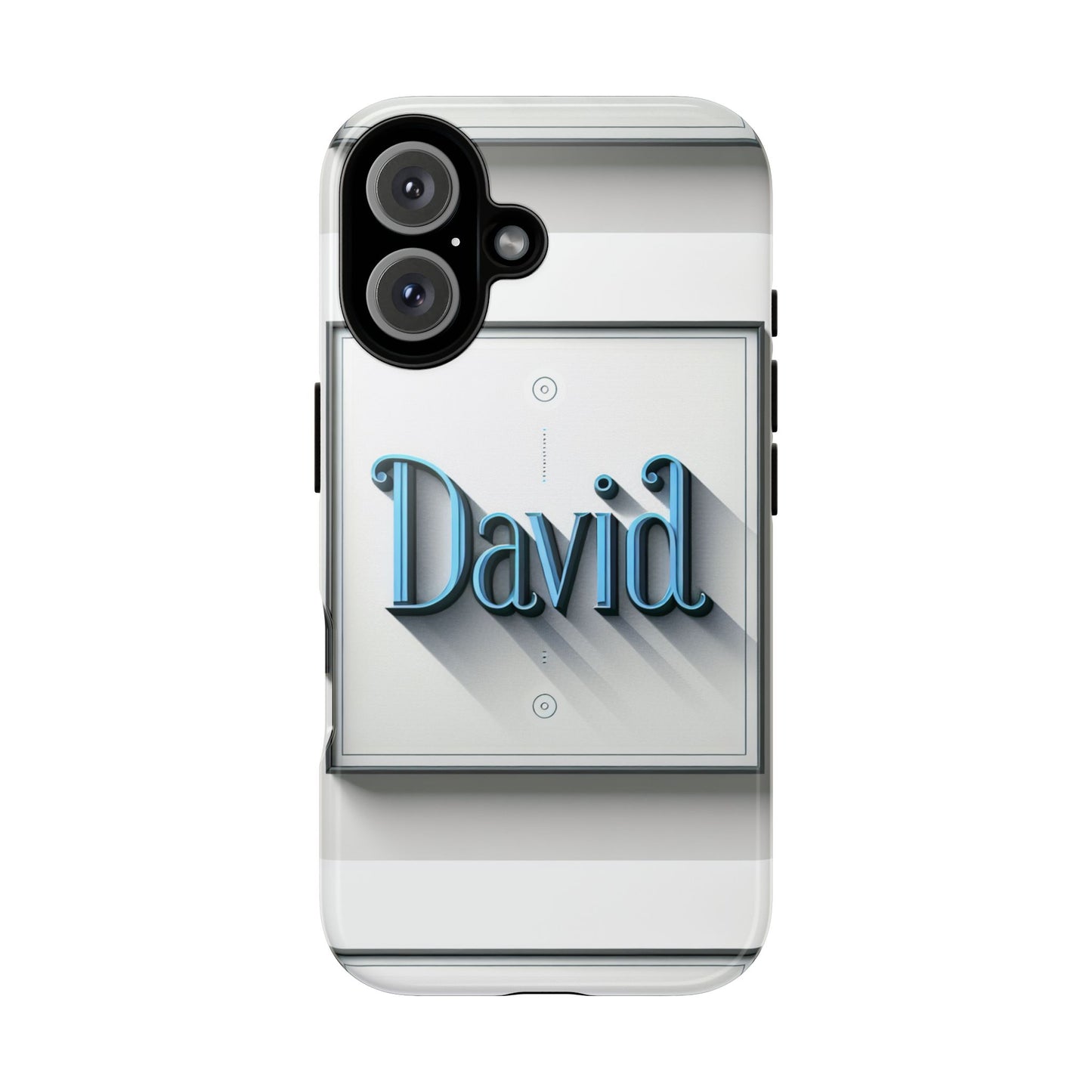 david blue anime comic style shockproof phone case for men women durable protective cover with 3d wrap design