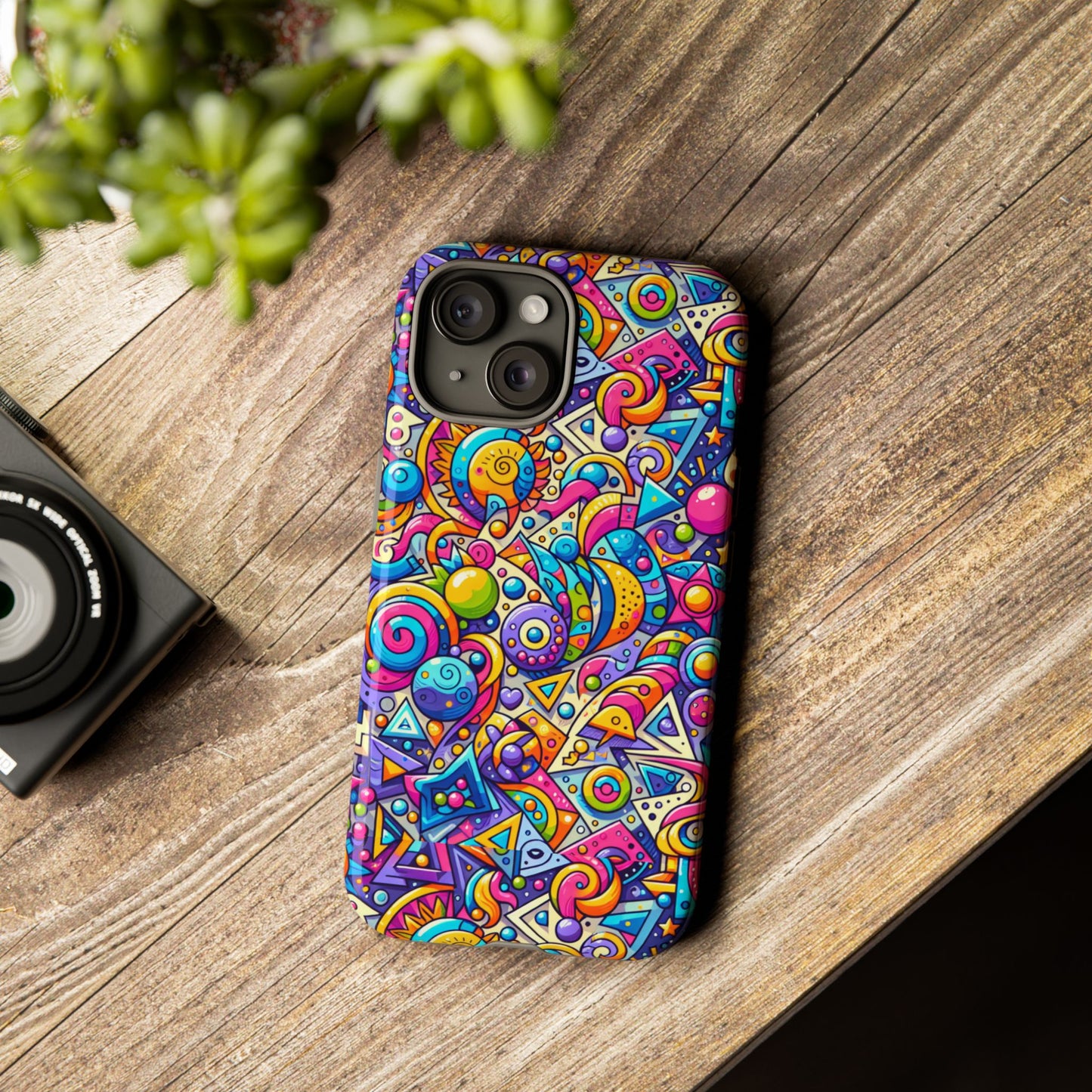 pattern image 7 vibrant protective phone case for anime and comic fans