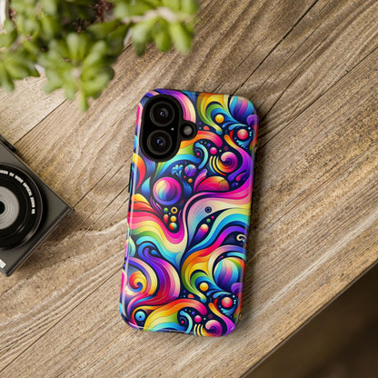 Pink Pattern Image 1 Vibrant 3D Phone Case for Stylish Protection