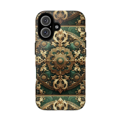Pattern Image 2 Vibrant Comic Style Phone Case for Men and Women with Ornate Baroque Design Compatible with iPhone 13, 14, 15 & 16 – all models including Pro, Pro Max & Plus