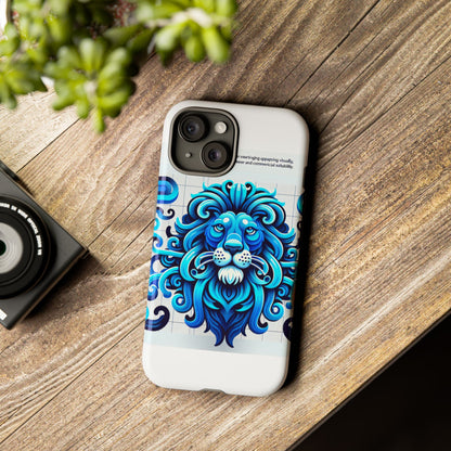 Vibrant 3D Lion Art Phone Case for Stylish Protection and Self-Expression Compatible with iPhone 13, 14, 15 & 16 – all models including Pro, Pro Max & Plus